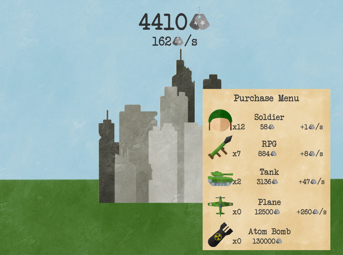 Purchase Menu